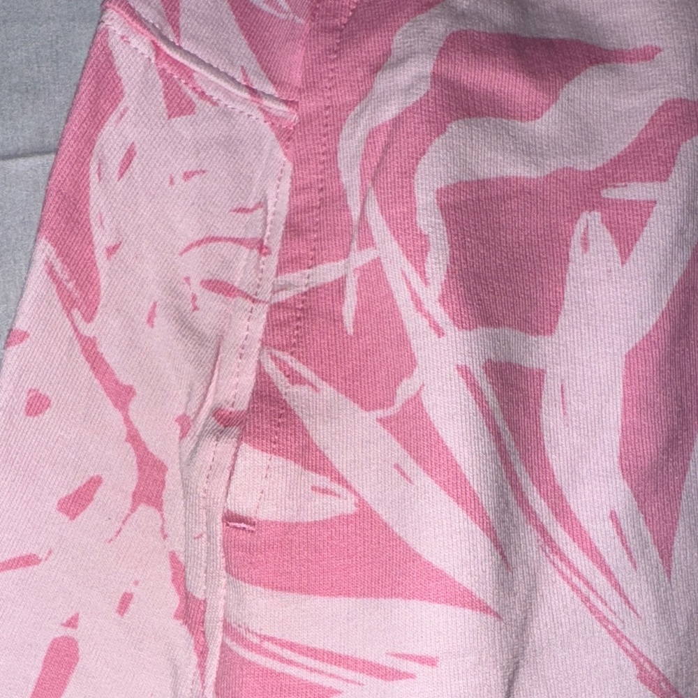 Puma Pink Leaf Print Skirt - Picture 4 of 9